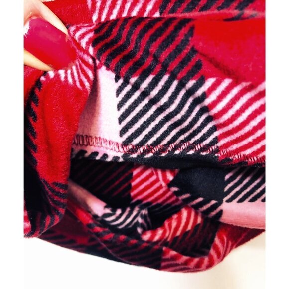 Cuddl Duds Womens Red Black Plaid Soft Pajamas Loungewear 2 Pc Sets Sz M New - Picture 5 of 12